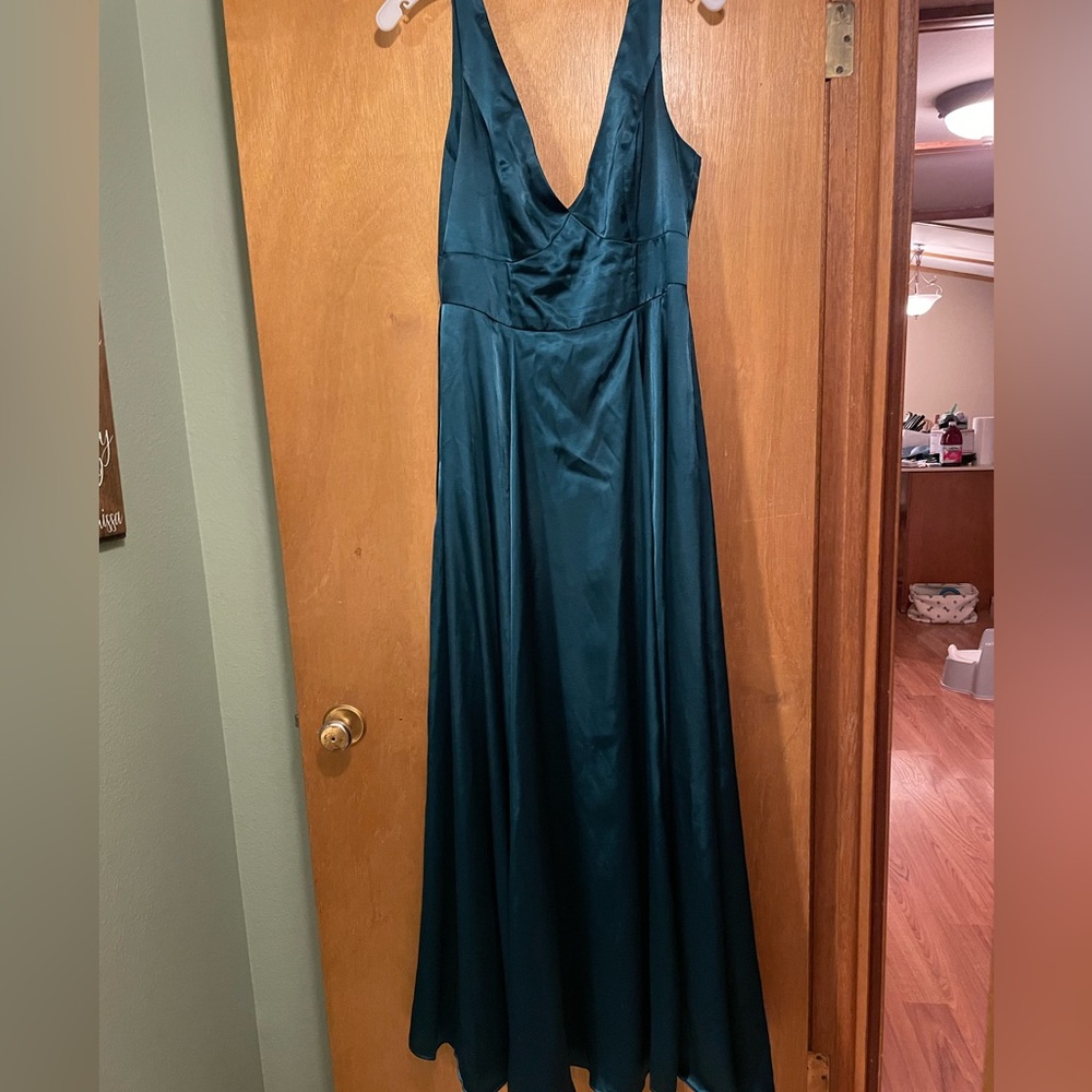 David’s Bridal Galina Signature Bridesmaid Dress Gem